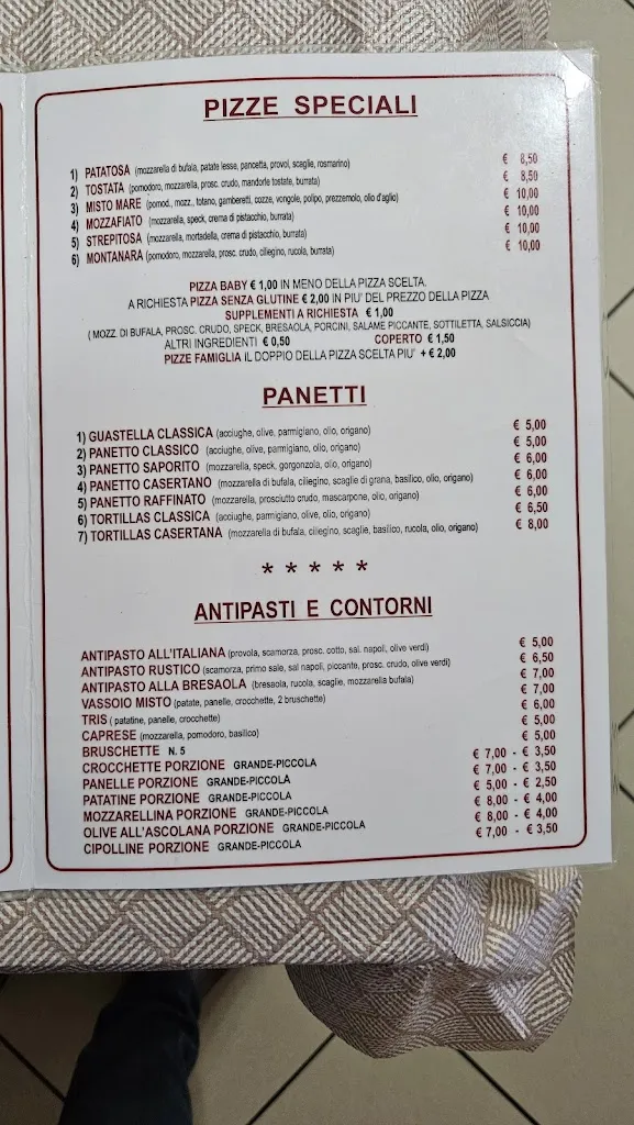 Menu_Pizzeria Trattoria La Variante_Santa Caterina Villarmosa_image_1