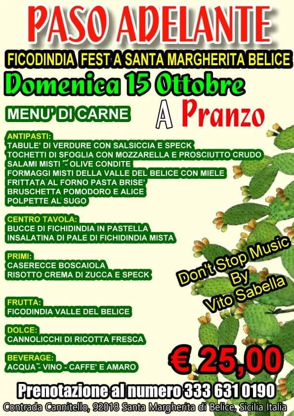 Menu_Paso Adelante Pizzeria Ristorante Balera_Santa Margherita di Belice_image_2