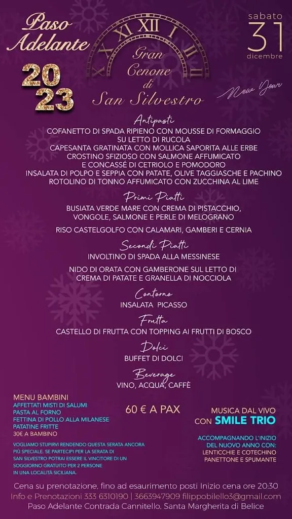 Menu_Paso Adelante Pizzeria Ristorante Balera_Santa Margherita di Belice_image_3