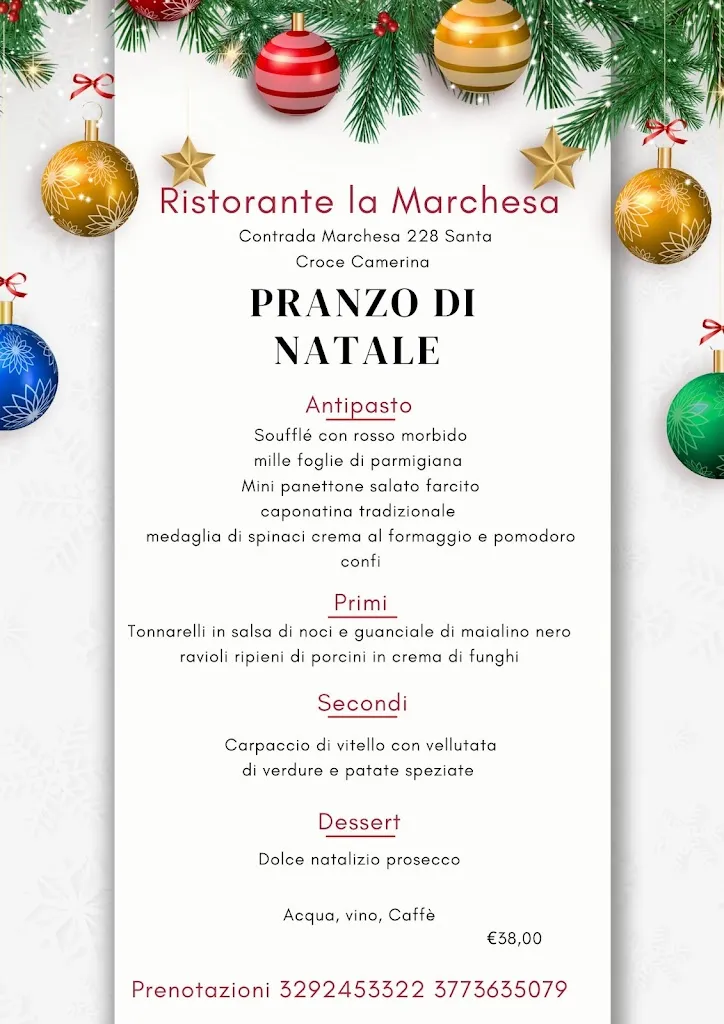 Menu_Ristorante La Marchesa_Santa Croce Camerina_image_1