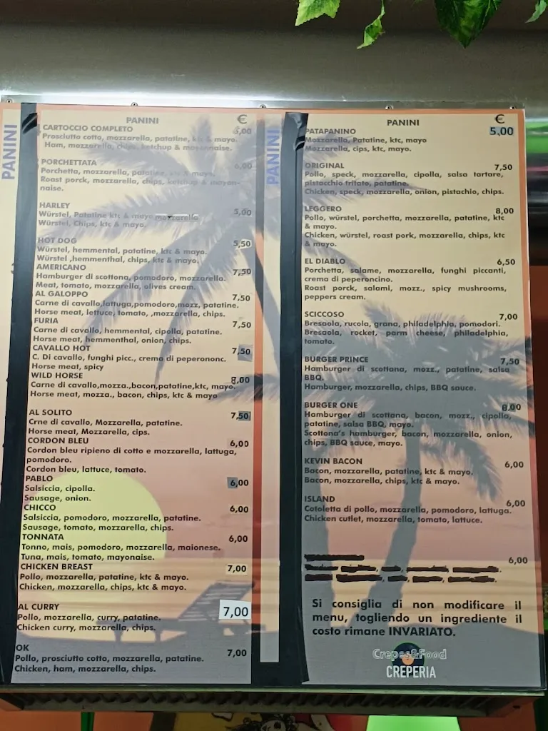 Menu_Paolo's crêpes and food_Santa Croce Camerina_image_1