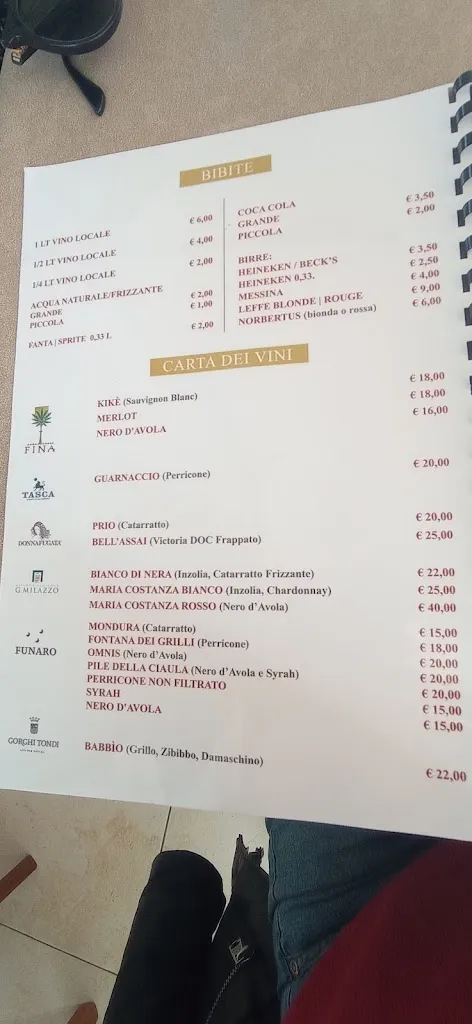 Menu_Ristorante Pizzeria Due Palme_Santa Ninfa_image_2