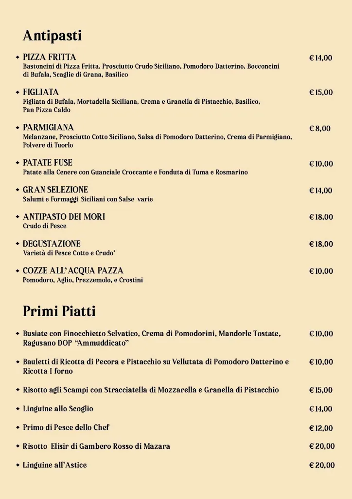 Menu_Villa dei Mori Restaurant_Saponara Marittima_image_3
