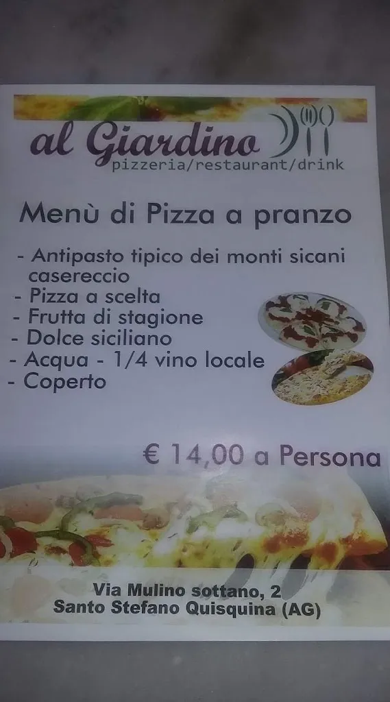 Menu_Al Giardino - Bar, Ristorante, Pizzeria_Santo Stefano Quisquina_image_4