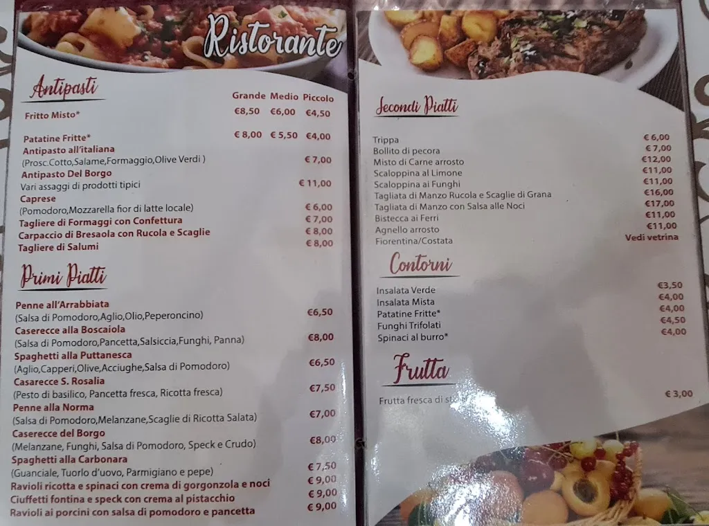 Menu_Buonanotte Resort - Agriturismo_Santo Stefano Quisquina_immagine_1