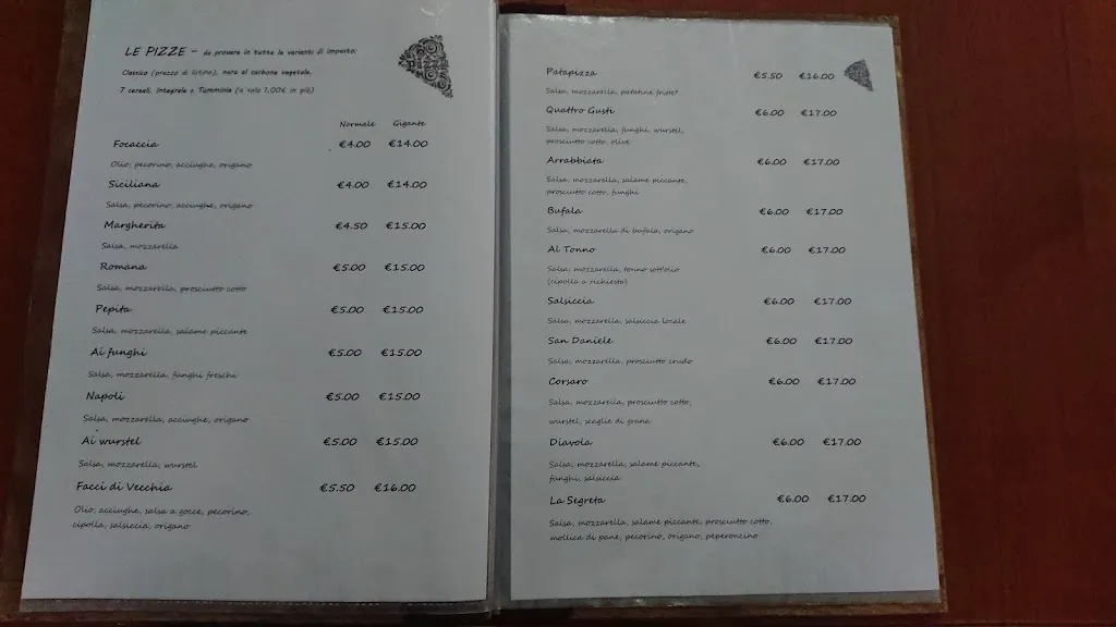 Menu_Bar-pizzeria SPALLINO_Santo Stefano Quisquina_image_2