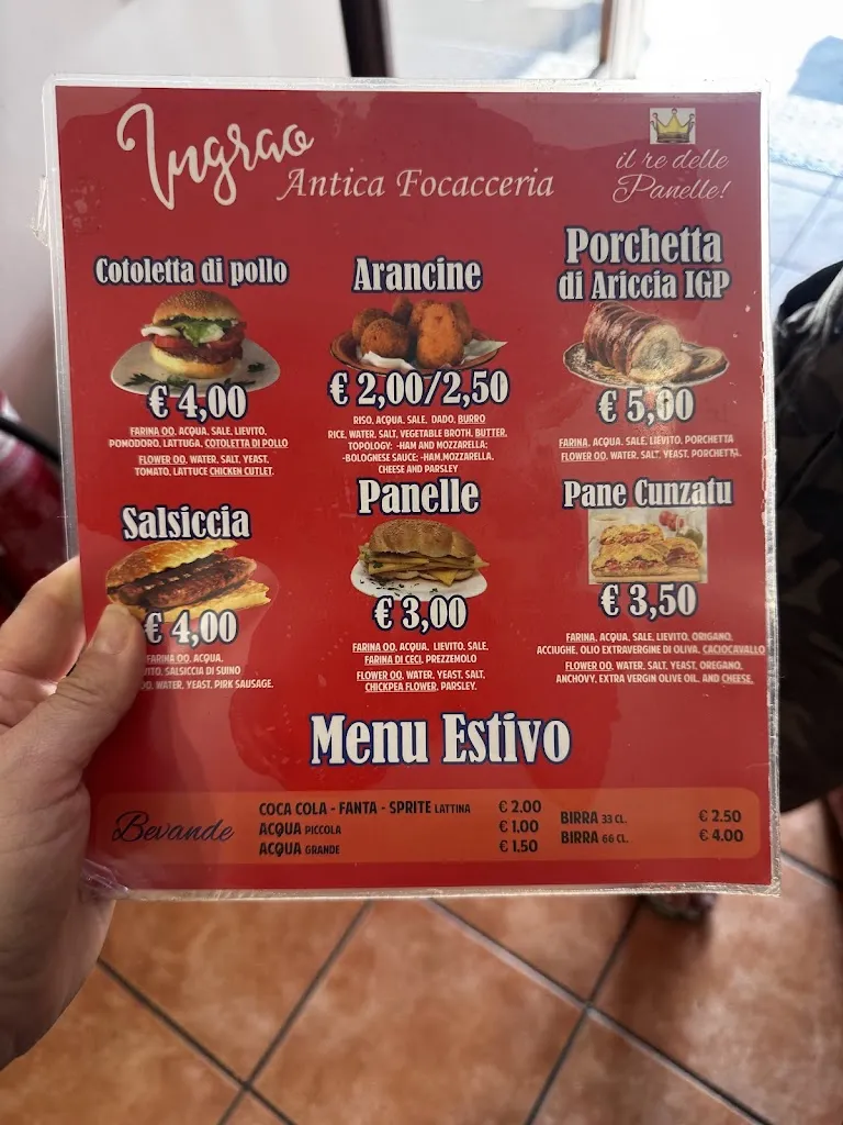 Menu_Antica focacceria Ingrao_Sciacca_immagine_4