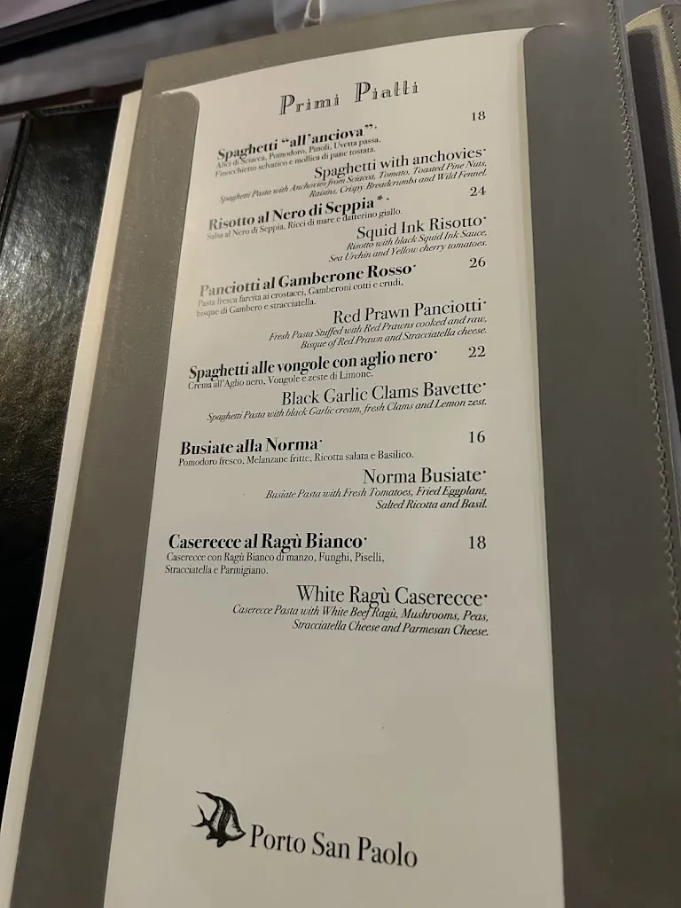 Menu_Ristorante Porto San Paolo_Sciacca_image_2