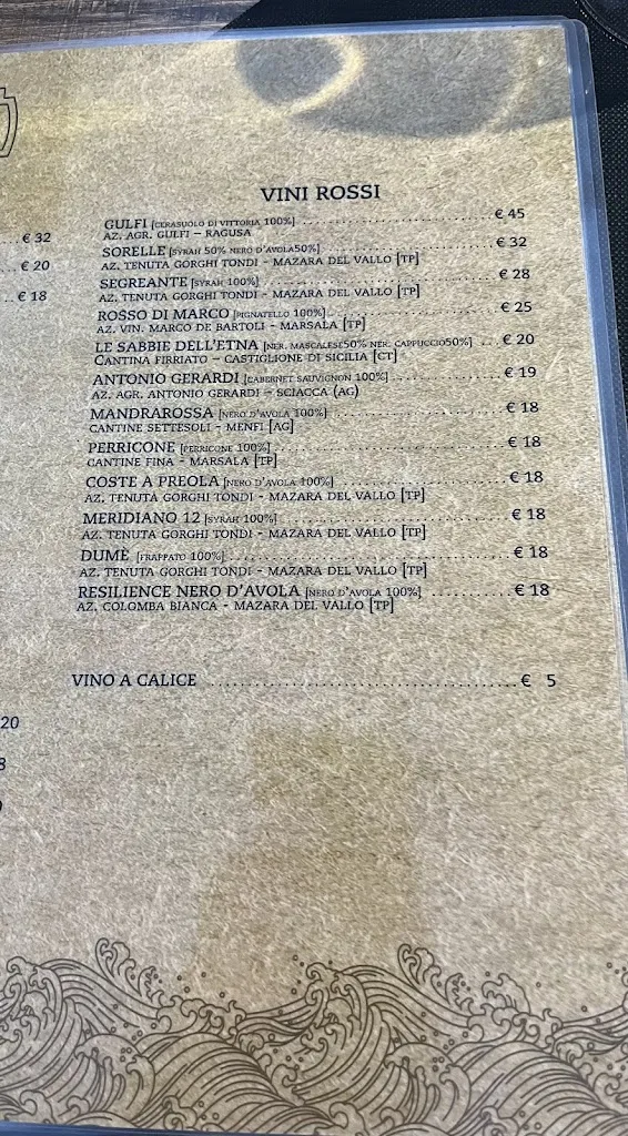 Menu_Ristorante Trattoria La Matrice_Sciacca_image_1