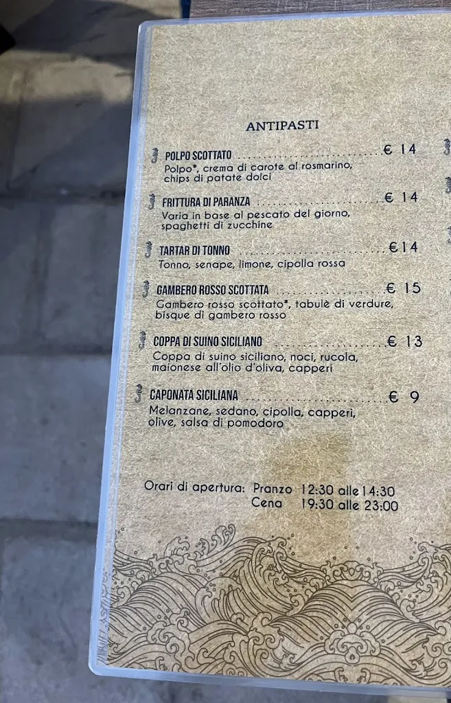 Menu_Ristorante Trattoria La Matrice_Sciacca_image_3
