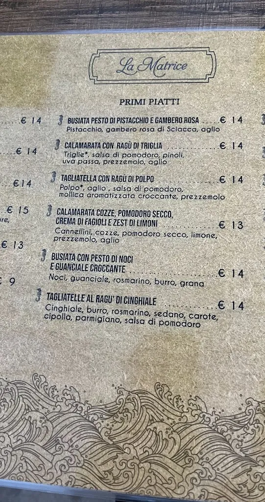 Menu_Ristorante Trattoria La Matrice_Sciacca_image_4