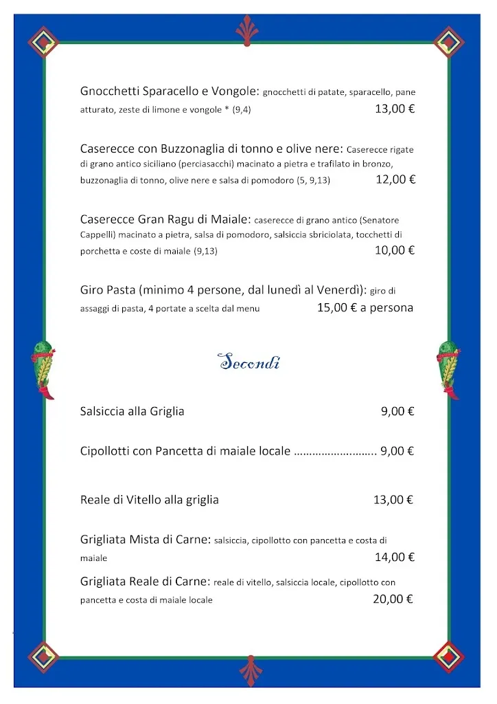 Menu_Kamikos - Trattoria Siciliana - Casa Vacanze - Shop_Siculiana_image_4