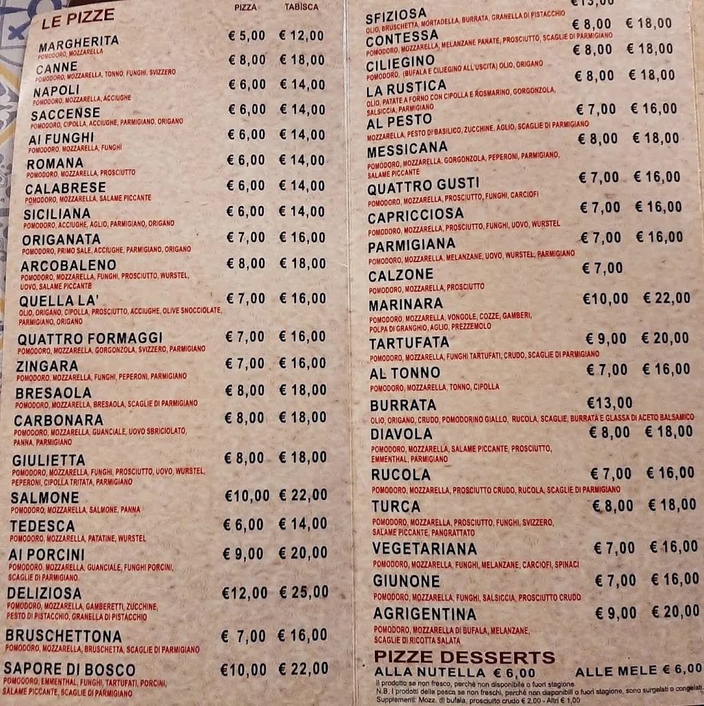 Menu_Ristorante Camping Canne_Siculiana_image_2