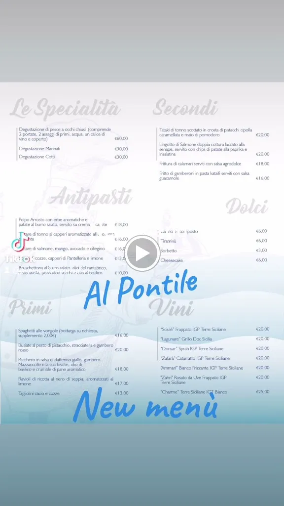Menu_Al Pontile Ristorante 
