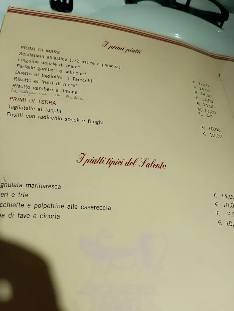 Menu_I Tarocchi Ristorante Pizzeria Porto Cesareo_Leverano_image_2