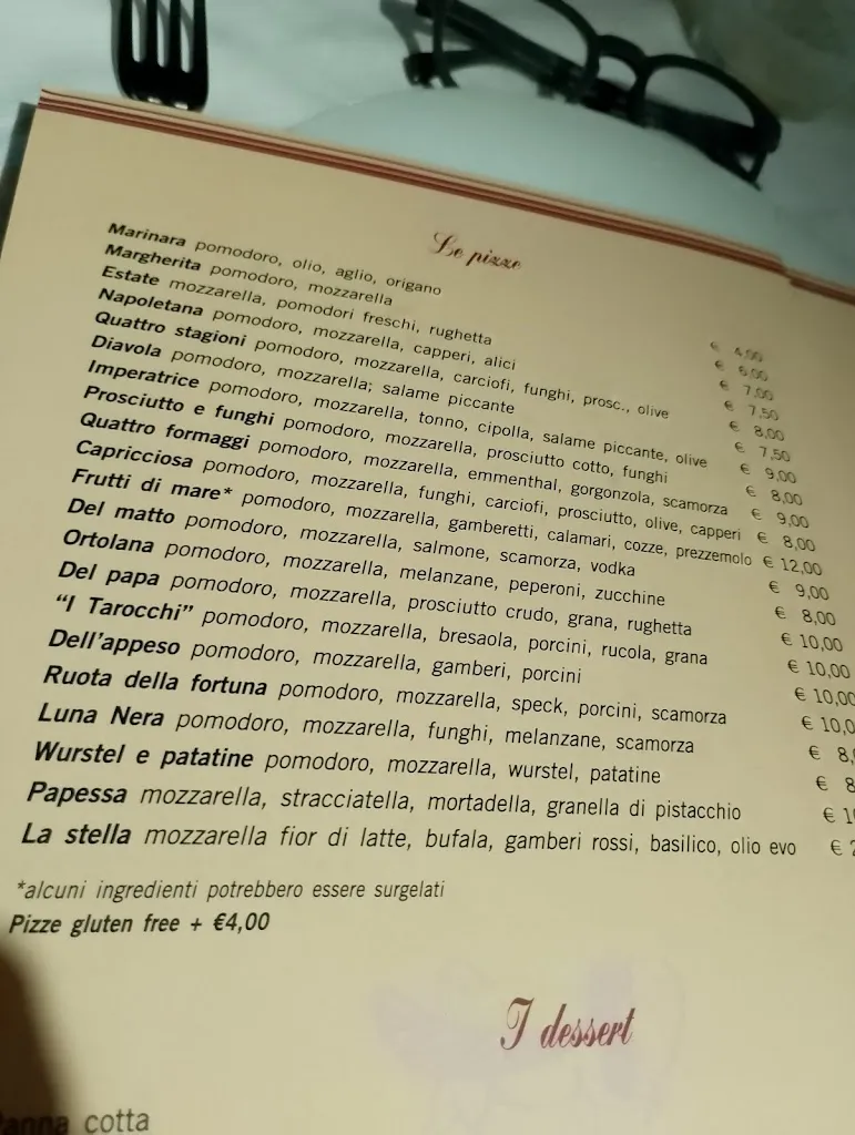Menu_I Tarocchi Ristorante Pizzeria Porto Cesareo_Leverano_image_4