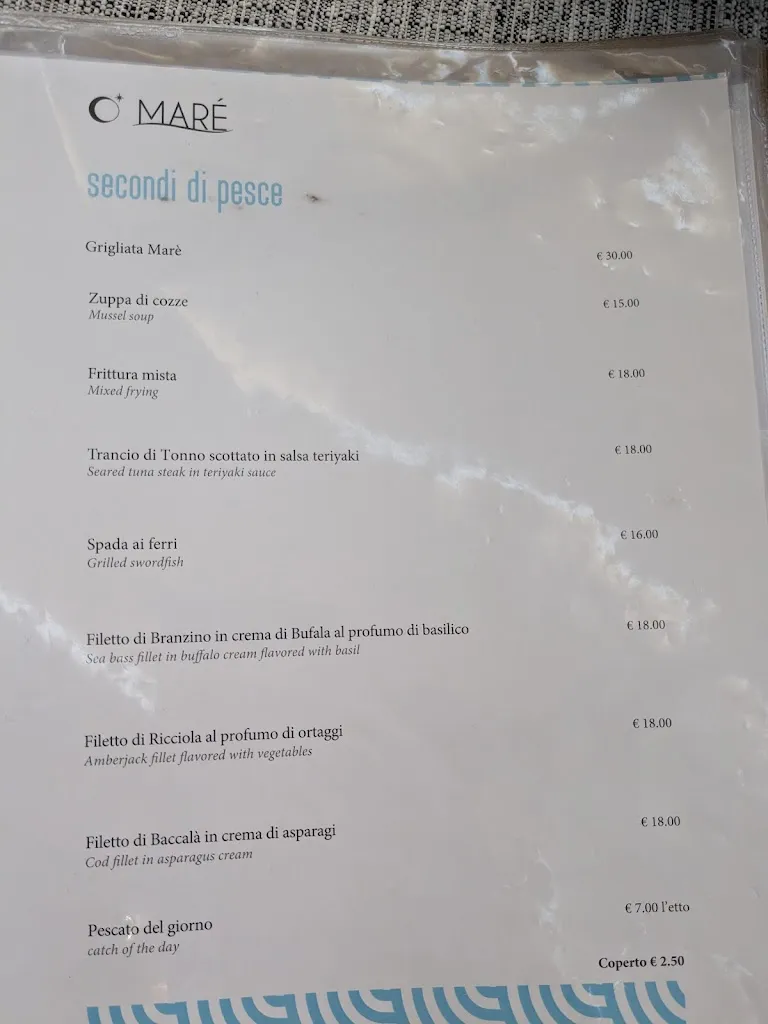 Menu_Lido Maré - Ristorante Lounge_Scoglitti_immagine_4