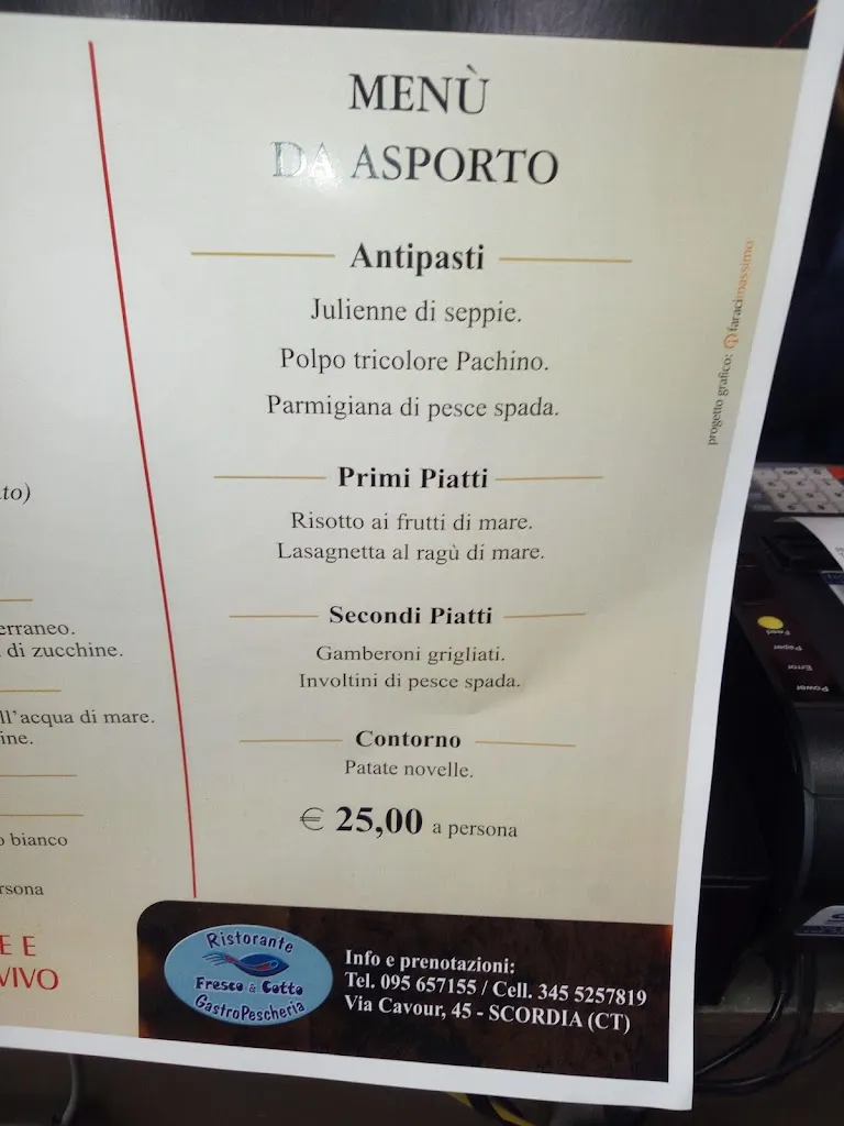 Menu_Seafood restaurant and pizzeria_Scordia_image_1