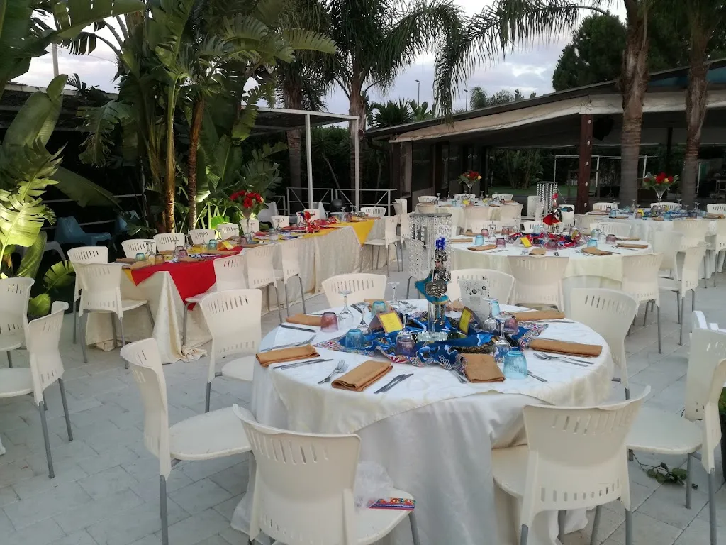 Gymnica Sport Village restaurant in Scordia