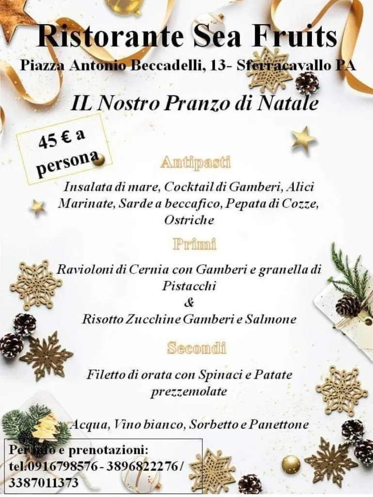 Menu_Sea Fruit's Ristorante di Pesce Palermo_Sferracavallo_image_2