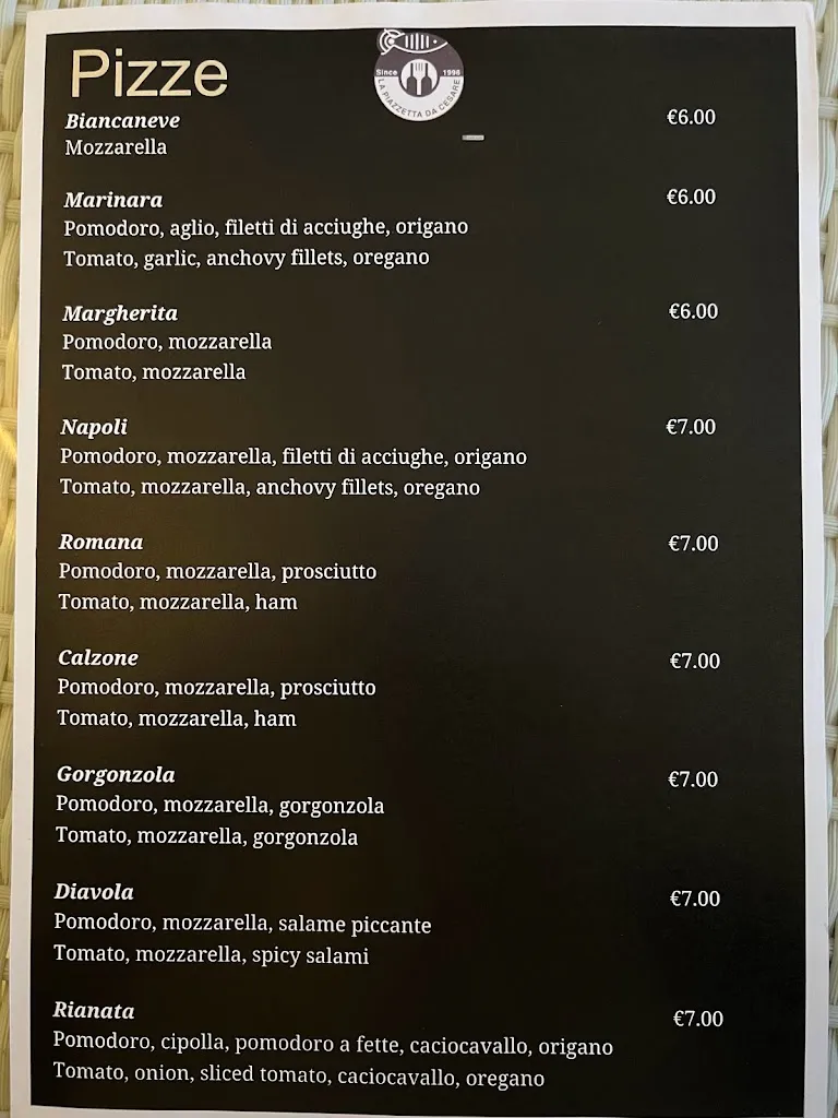 Menu_La Piazzetta Ristorante Pizzeria_Sferracavallo_image_1