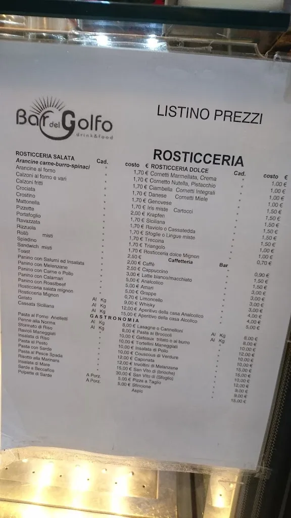 Menu_Pasticceria Del Golfo Sas di D'Arpa Carlo & C._Sferracavallo_image_1