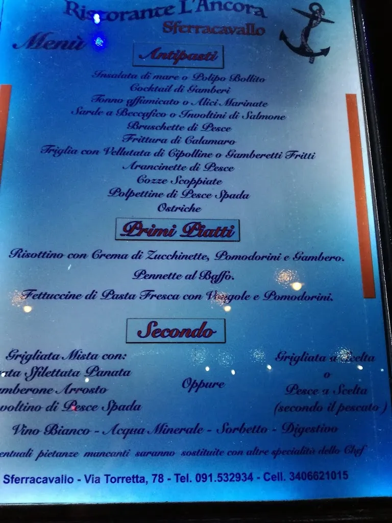 Menu_Trattoria L'Ancora_Sferracavallo_immagine_3