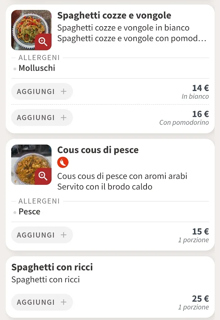 Menu_Pescheria gastronomia Turiddu_Sferracavallo_image_2