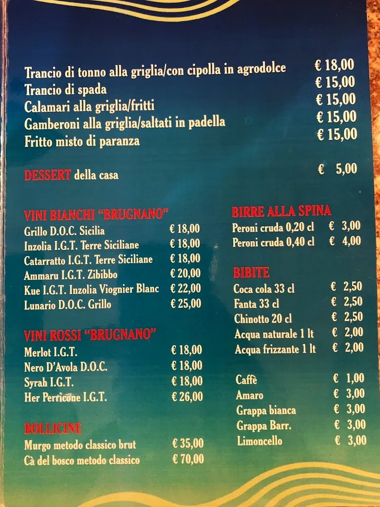 Menu_Antica Osteria_Sortino_image_1