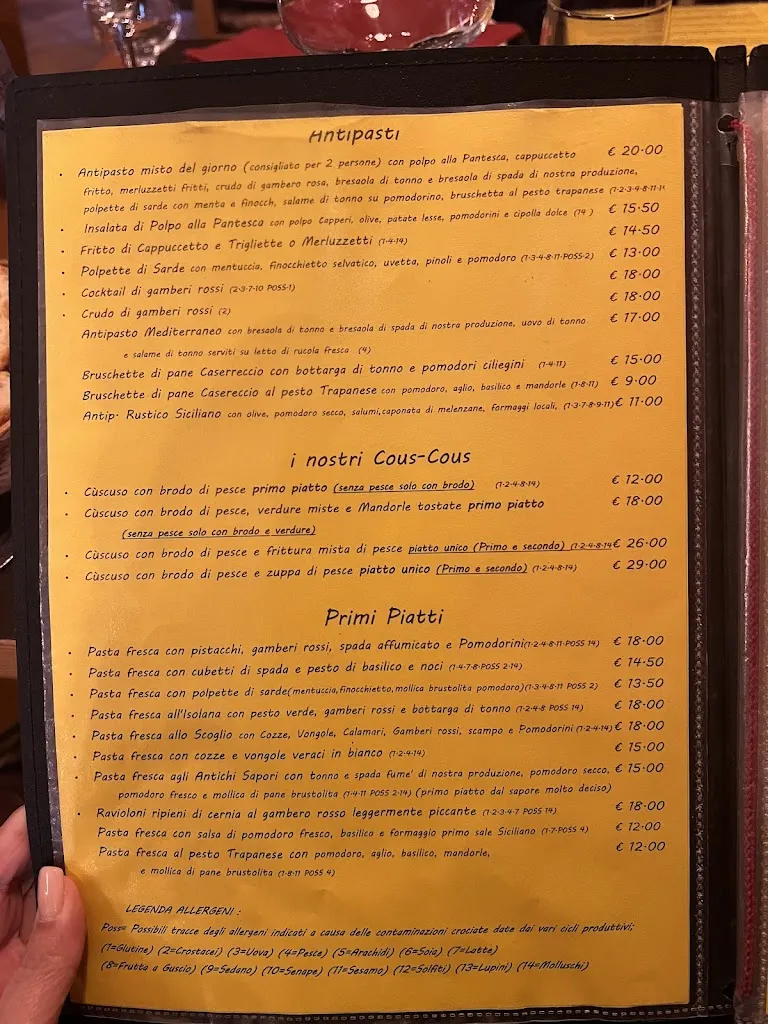 Menu_Ristorante Antichi Sapori_Trapani_image_4