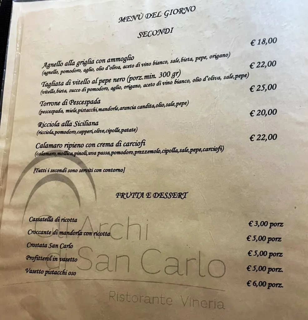 Menu_Gli Archi di San Carlo_Trapani_image_4