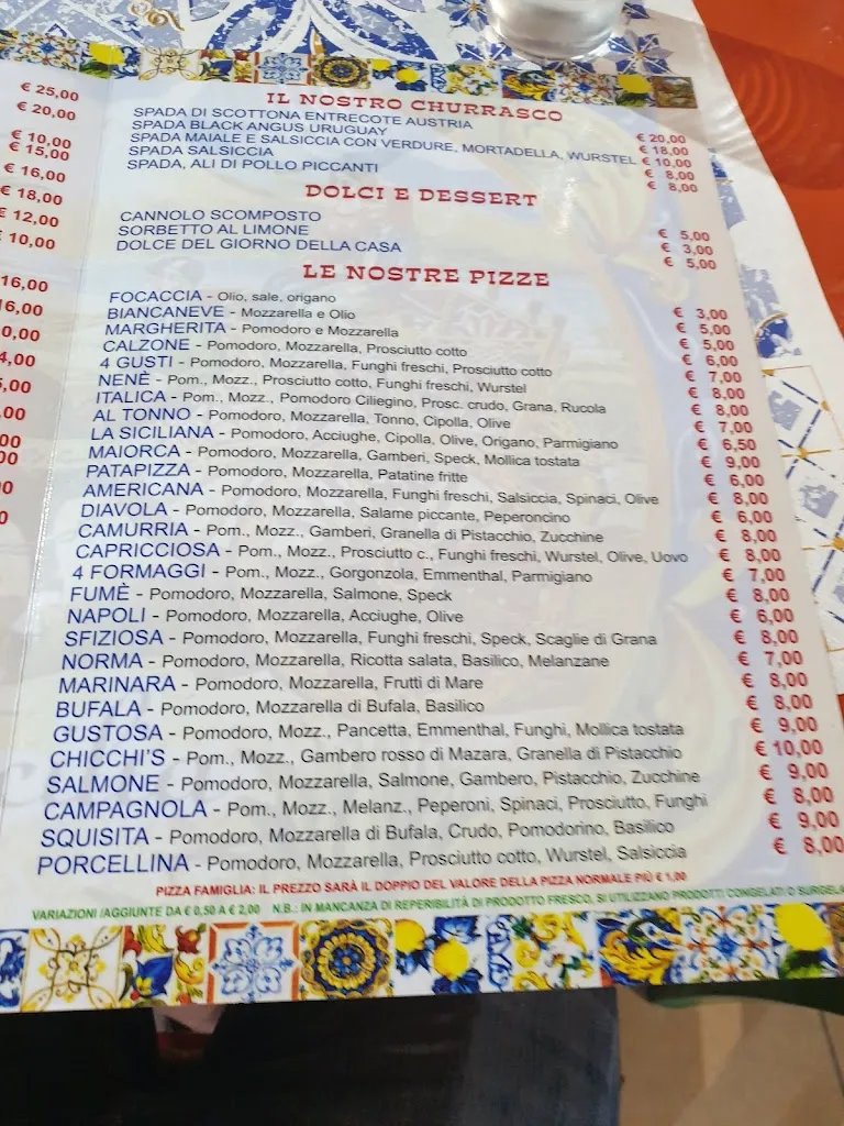 Menu_Camurria Pizzeria-Churrascaria_Tre Fontane_image_4