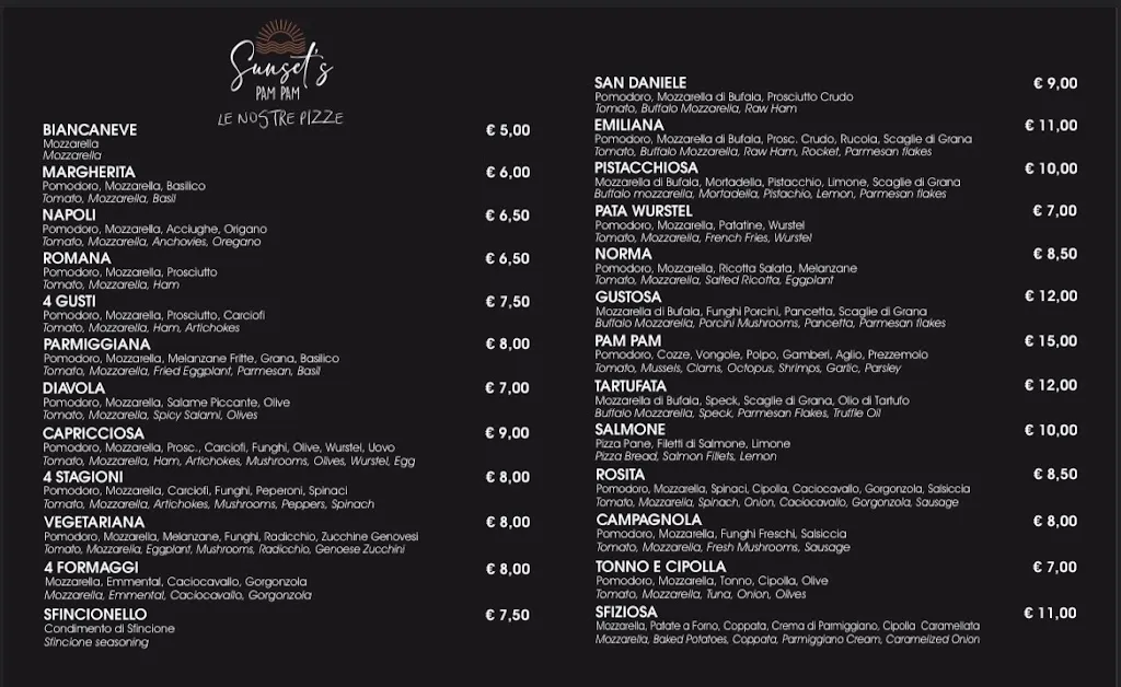 Menu_Sunset’s Pam Pam_Trappeto_image_1