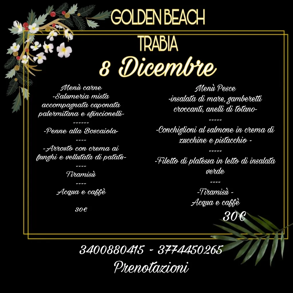 Menu_Golden Beach Trabia_Trabia_image_1