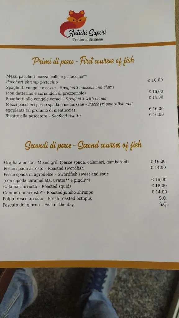Menu_Antichi Sapori Trattoria Siciliana_Trecastagni_image_3