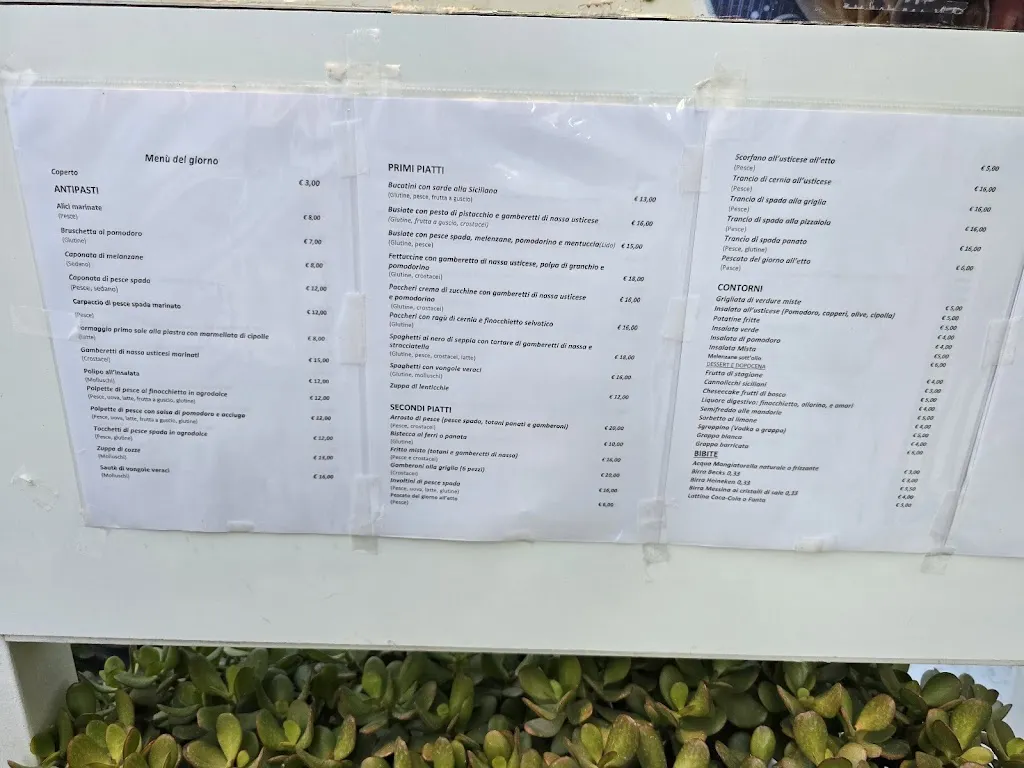 Menu_Trattoria Ariston da Angelo_Ustica_image_1