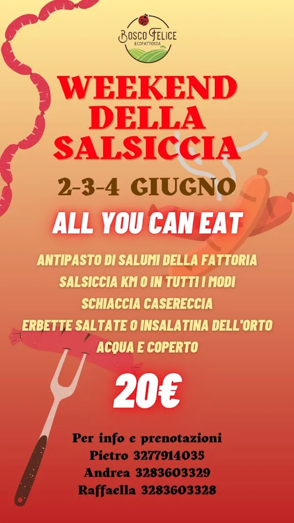 Menu_Il Bosco Felice - Farm restaurant, Ecofarm_Magliano_image_4