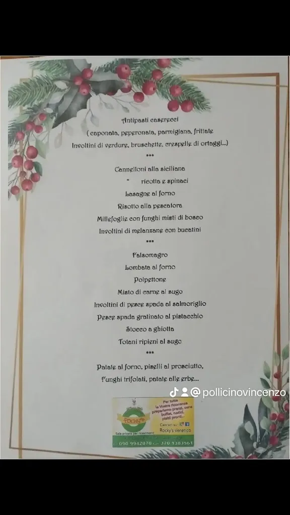 Menu_Rocky's Ristorante Rosticceria Gastronomia Italiana_Venetico Superiore_image_1