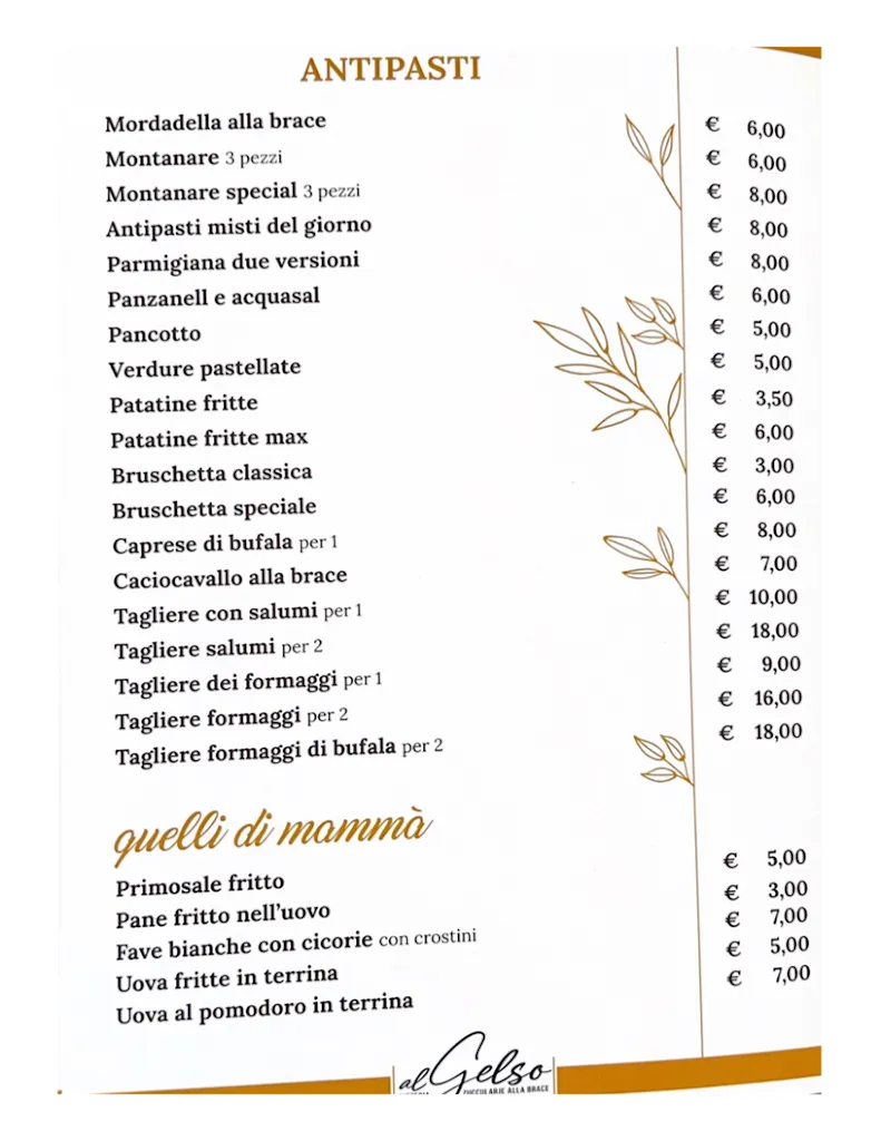 Menu_Al Gelso Lucera, PIZZA E ZUCCULARJE ALLA BRACE_Lucera_image_2