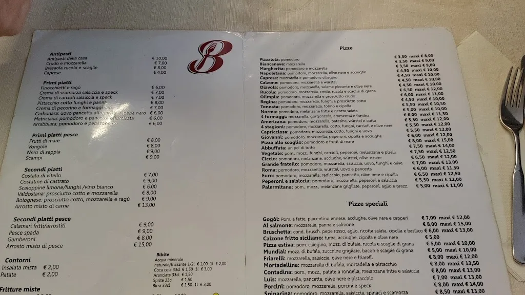 Menu_Calogero Bognanno Affitta Camere Ristorante Pizzeria_Villarosa_image_1
