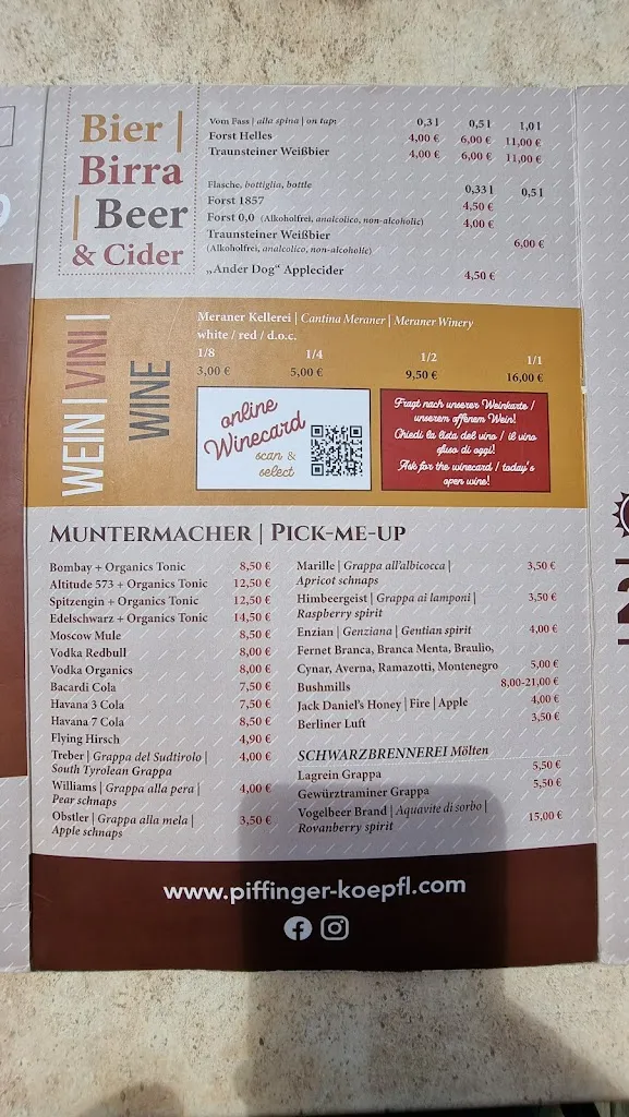 Menu_Piffinger Köpfl | Bergrestaurant_Avelengo_image_1