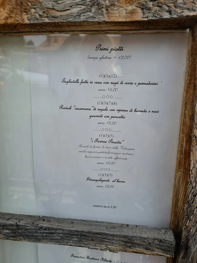 Menu_Ristorante el Filò_Baselga di Pinè_immagine_1
