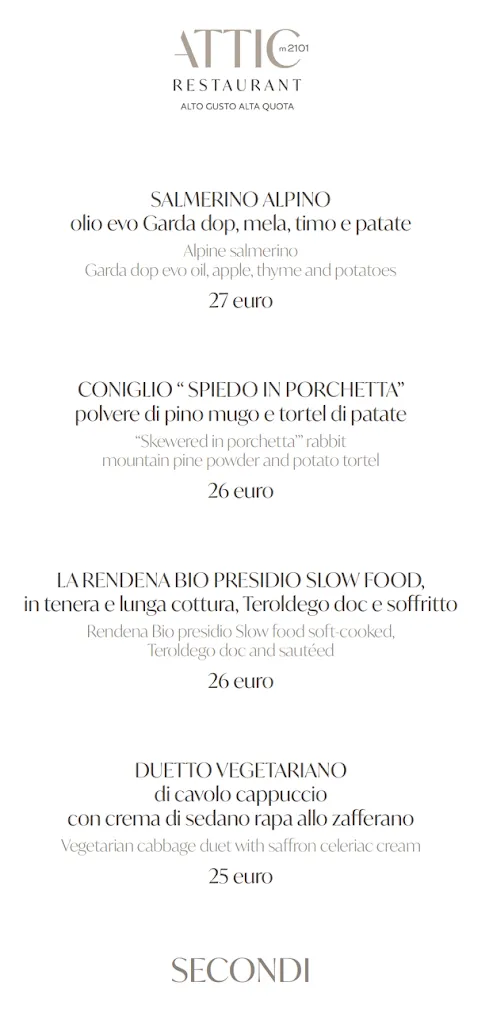 Menu_DOSS Alpine Style - Attic Restaurant - Bar - Rifugio_Bolbeno_image_4