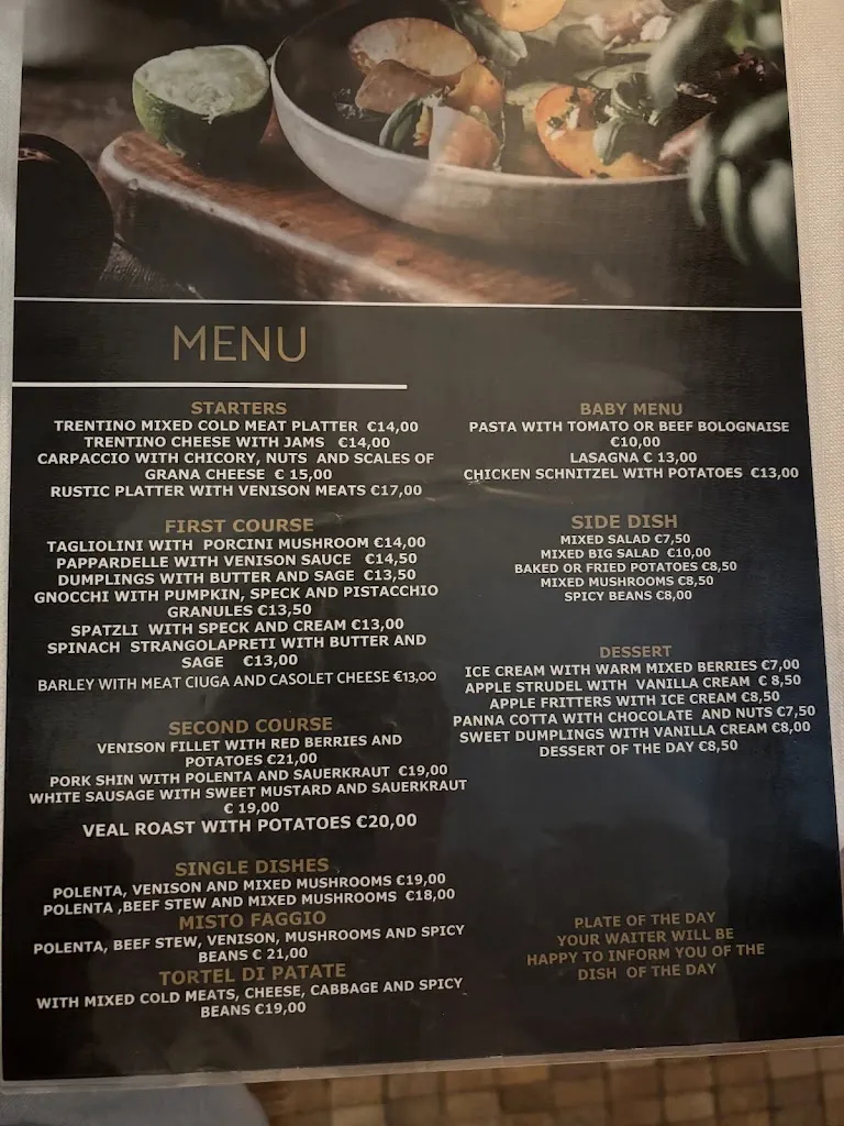 Menu_Ristorante Trattoria Al Faggio_Andalo_image_1