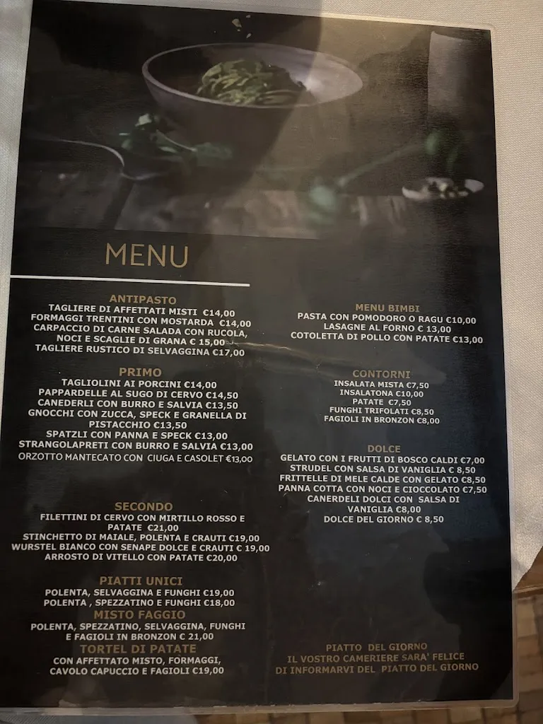 Menu_Ristorante Trattoria Al Faggio_Andalo_image_2