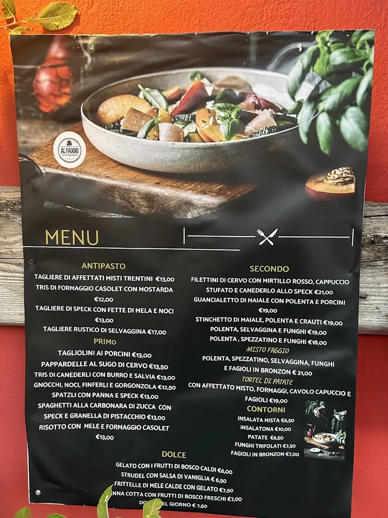 Menu_Ristorante Trattoria Al Faggio_Andalo_image_3