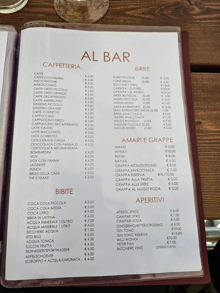 Menu_Rifugio La Roda_Andalo_image_1