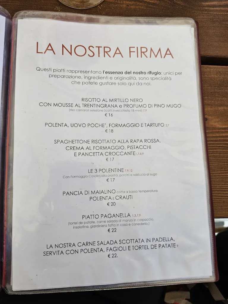 Menu_Rifugio La Roda_Andalo_image_2
