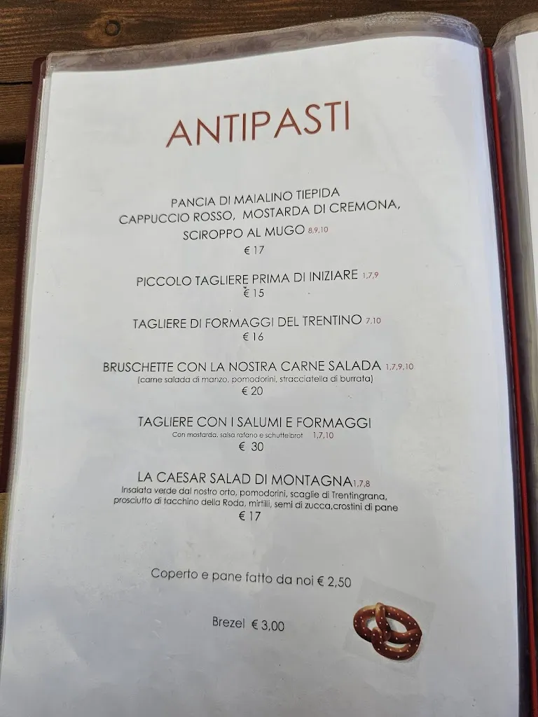 Menu_Rifugio La Roda_Andalo_image_4