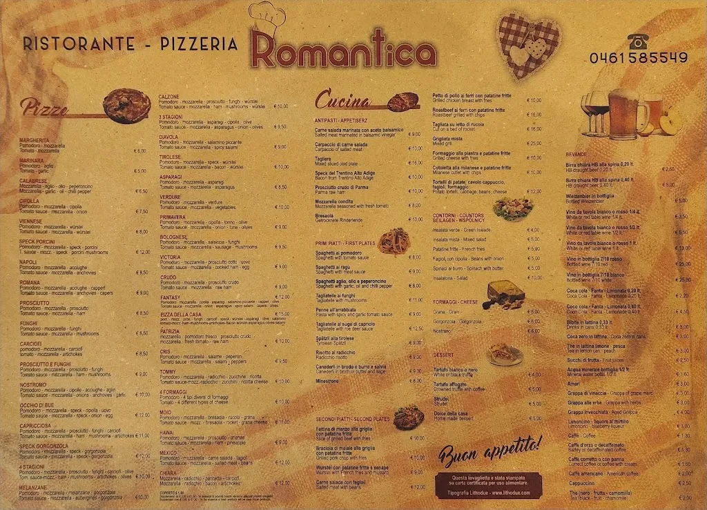 Menu_Pizzeria Ristorante Romantica_Andalo_image_3